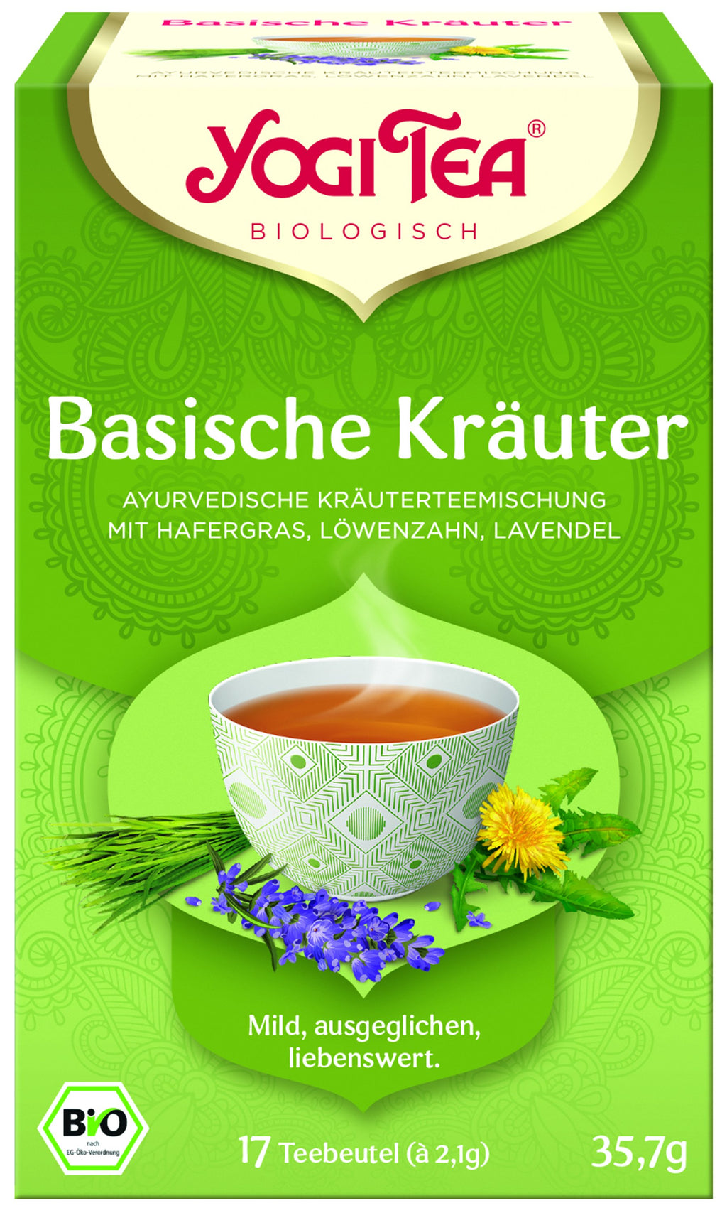 Basische Kräuter Tee 17 Stk
