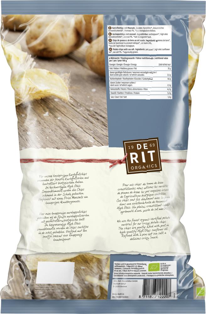Kartoffelchips Meersalz 125 g