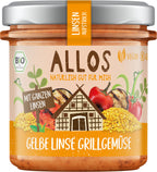 Linsen-Aufstrich Gelbe Linse Grillgemüse 140 g