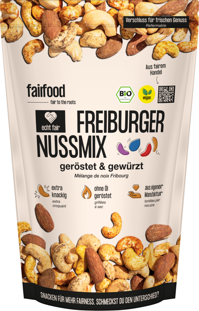 Nussmix geröstet & bunt gewürzt 125 g