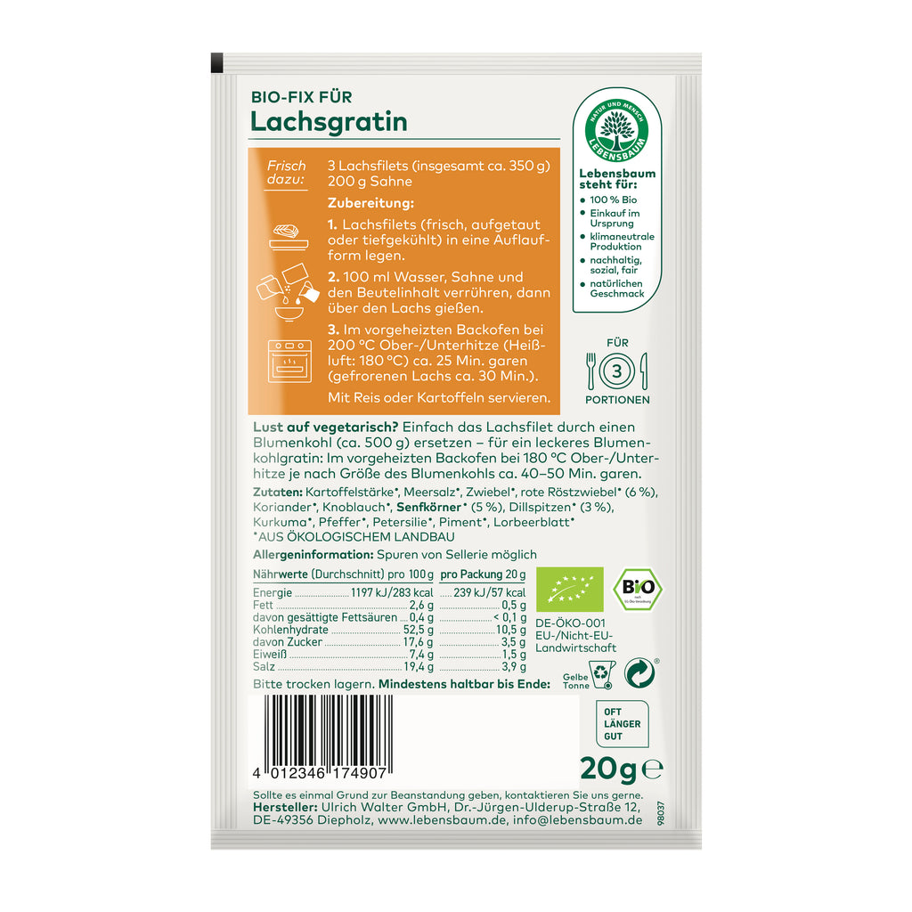 Würzmischung für Lachsgratin 20 g