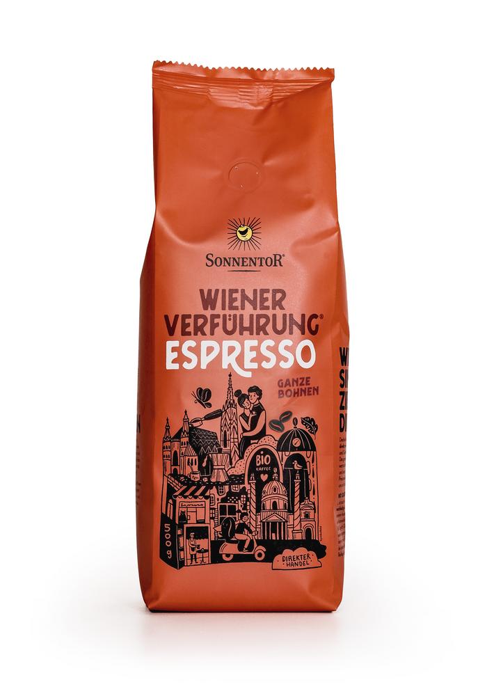 Wiener Verführung® Espresso Kaffee ganze Bohne 500 g