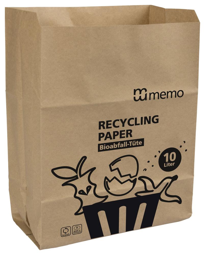 Bioabfall Kompostb.10ltr 10Stk Memo 1 Stk