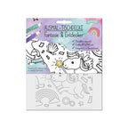 Ausmal-Tischdecke aus Papier Fantasie & Entdecker 1 Stk