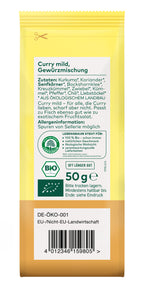 Currypulver  mild 50 g