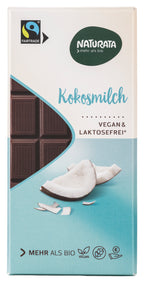 Kokosmilch Schokoladenkuvertüre 100 g