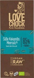 Lovechock Tafel Kakaonibs & Meersalz 70 g