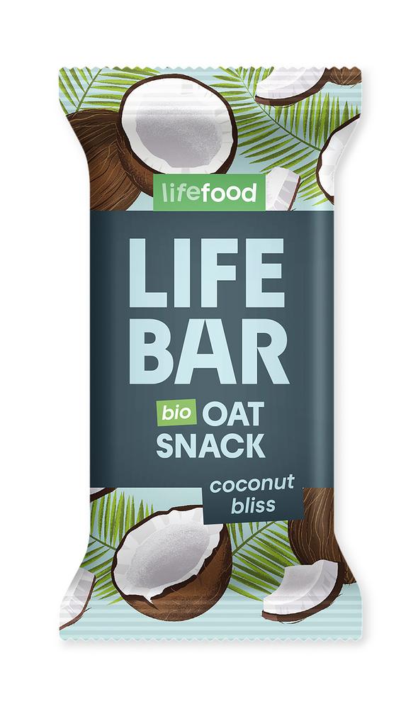 Lifebar Oat Snack Coconut Bliss 40 g