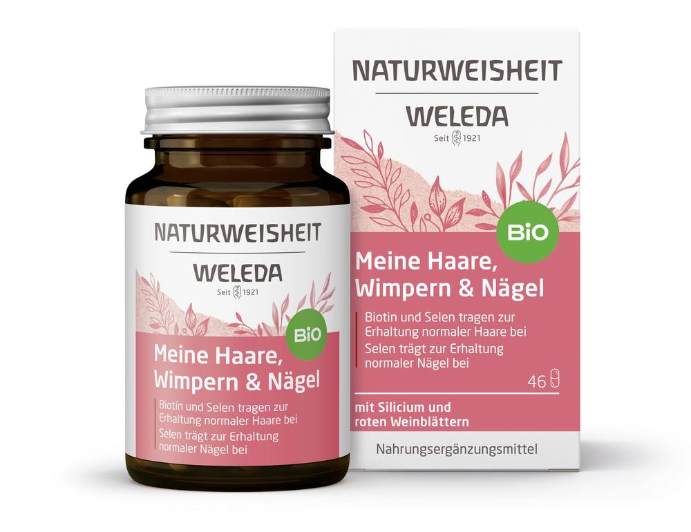 Naturweisheit Meine Haare, Wimpern & Nägel Kapseln 46 Stk