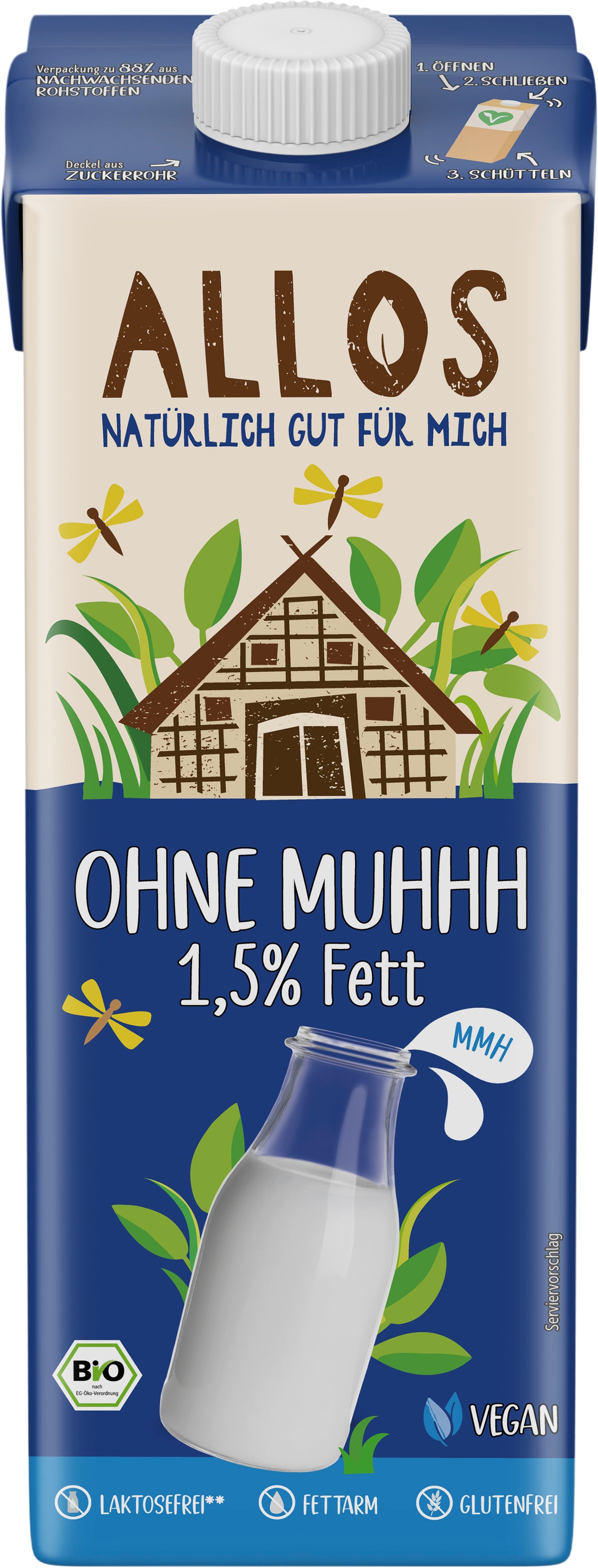 Ohne Muhhh Drink 1,5% Fett 1 l
