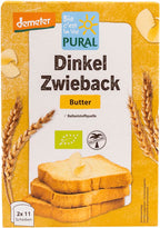 Dinkel-Butter-Zwieback demeter 200 g