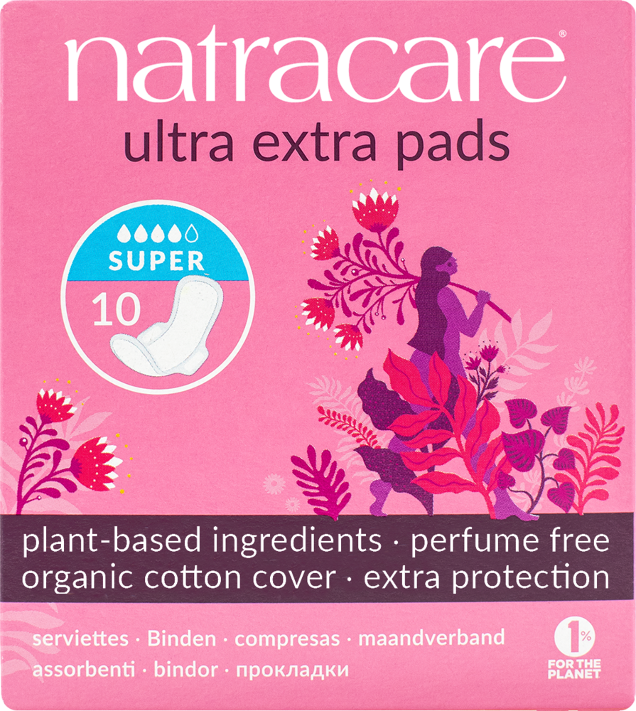 Damenbinden ultra extra pads super mit Flügeln 10 Stk