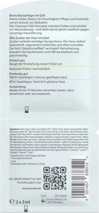Basis Sensitive Anti-Falten Maske Q10 10 ml