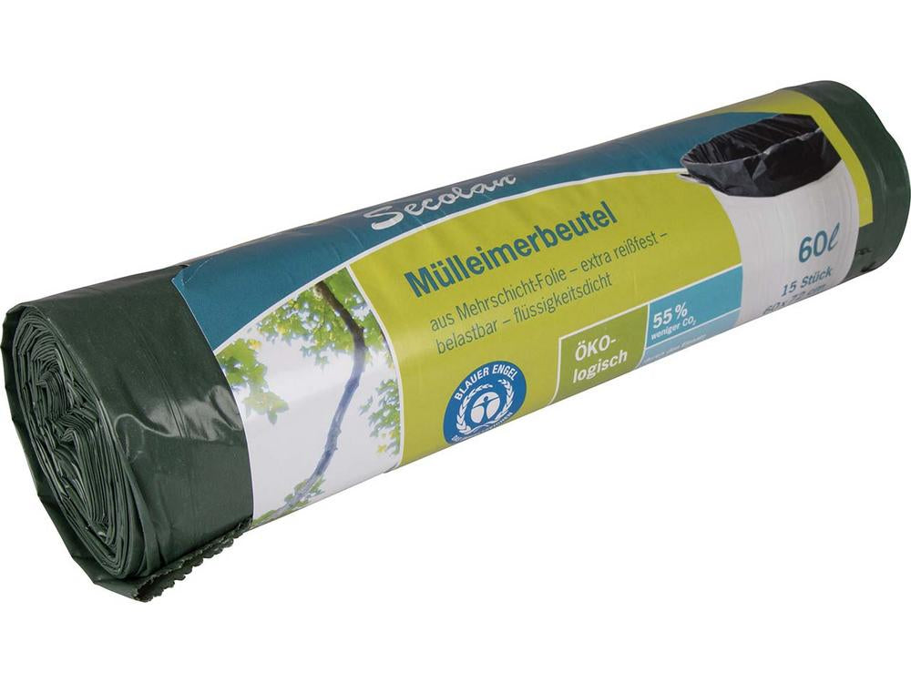 Mülleimerbeutel 60 ltr 15 Stück 1 Stk