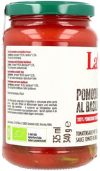 Tomate natur mit Basilikum Stücke 340 g
