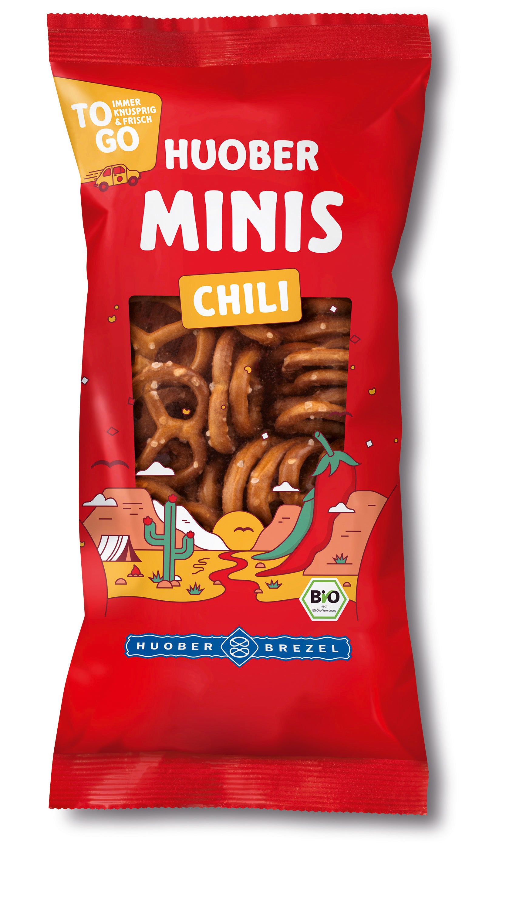 Mini-Brezel mit Chili 75 g