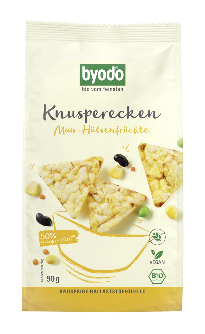 Knusperecken Mais Hülsenfrüchte 90 g
