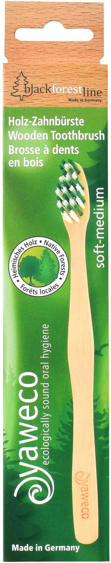 Holz Zahnbürste Erwachsene 1 Stk
