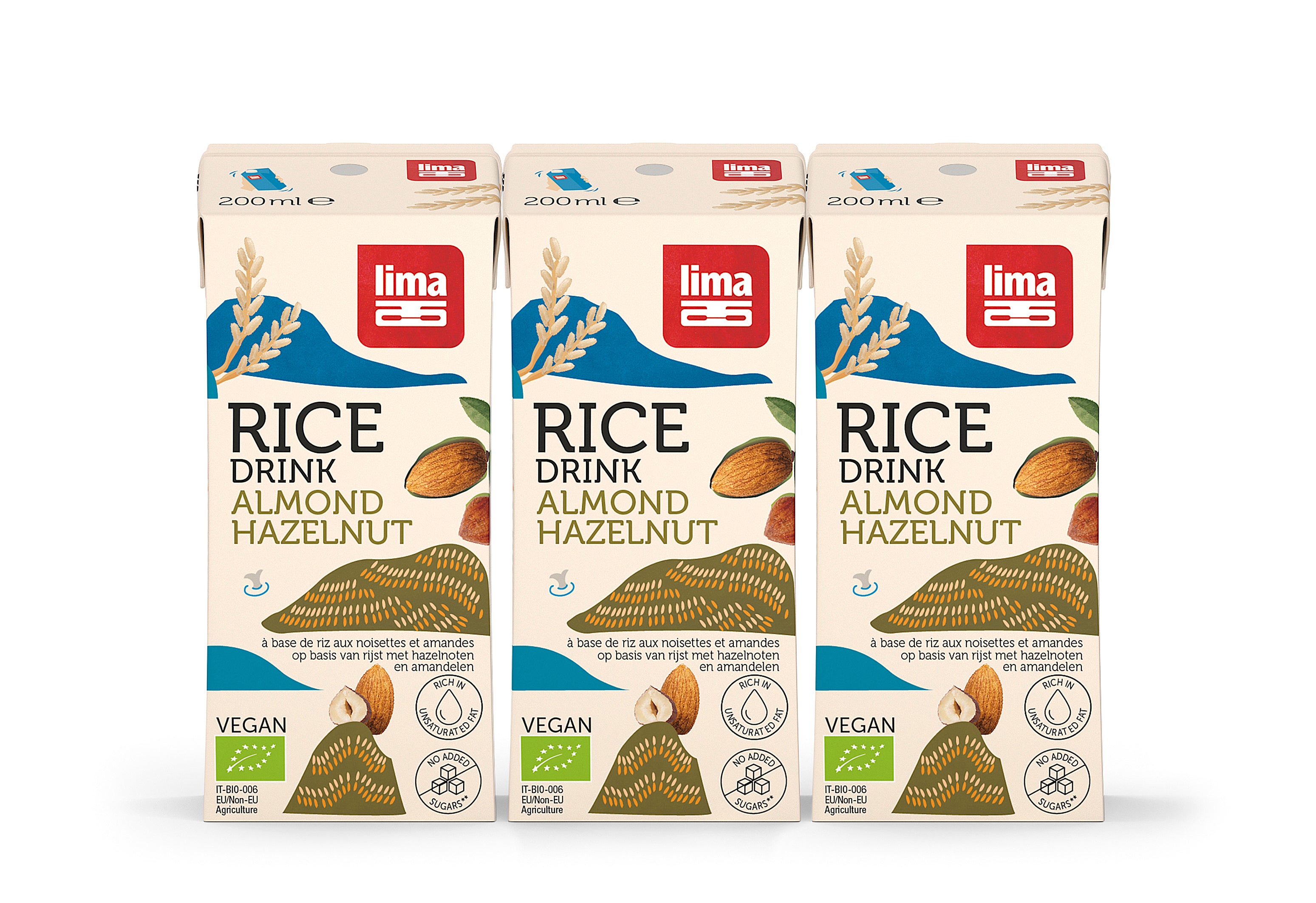 Rice Drink Haselnuss-Mandel 600 ml