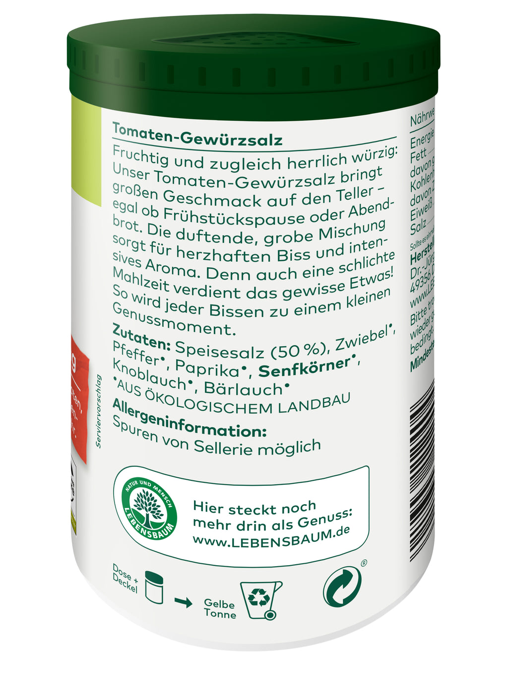 Tomaten Gewürzsalz 100 g
