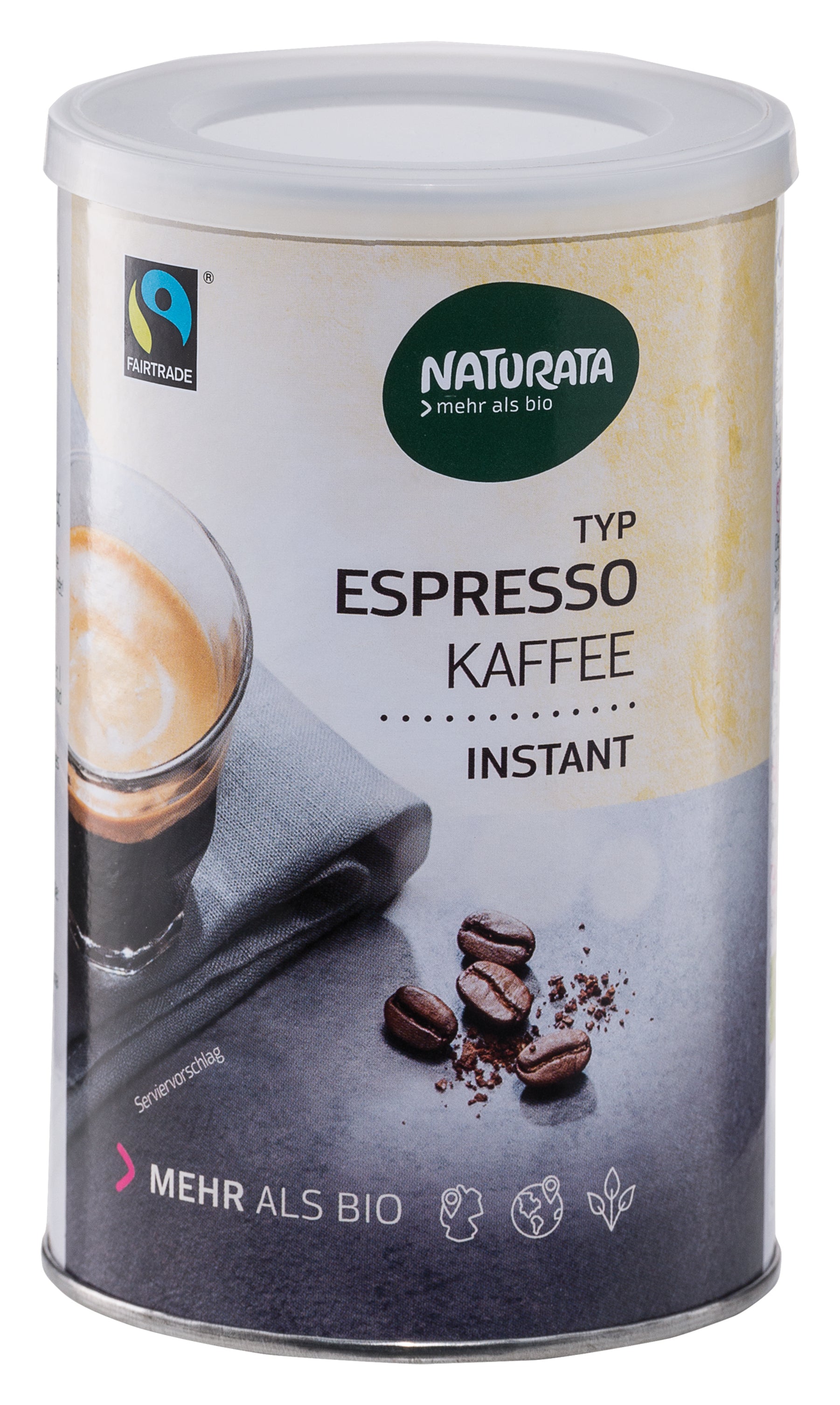Espresso Bohnenkaffee instant  Dose 100 g