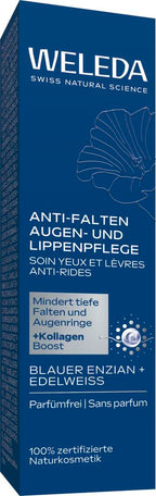 Anti-Falten Augen-&Lippenpflege Blauer Enzian&Edel 10 ml
