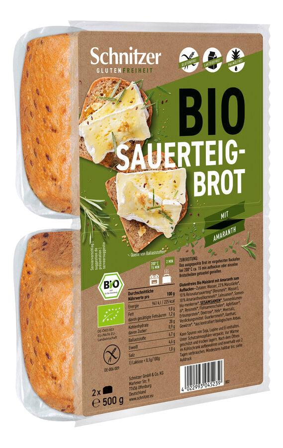 Rustico +Amaranth Maisbrot 500 g