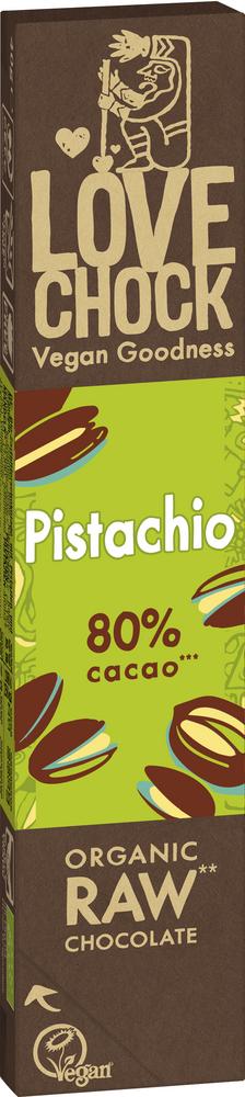 RAW Pistachio 80 % Riegel 40 g
