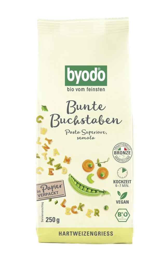 Buchstabennudeln bunt semola 250 g