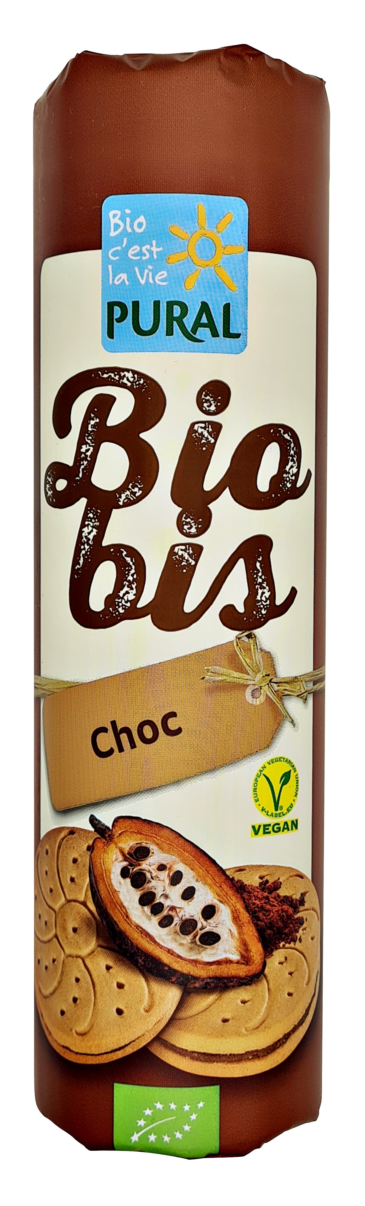 Biobis Weizen Choc Doppelkeks mit Kakaofüllung 300 g
