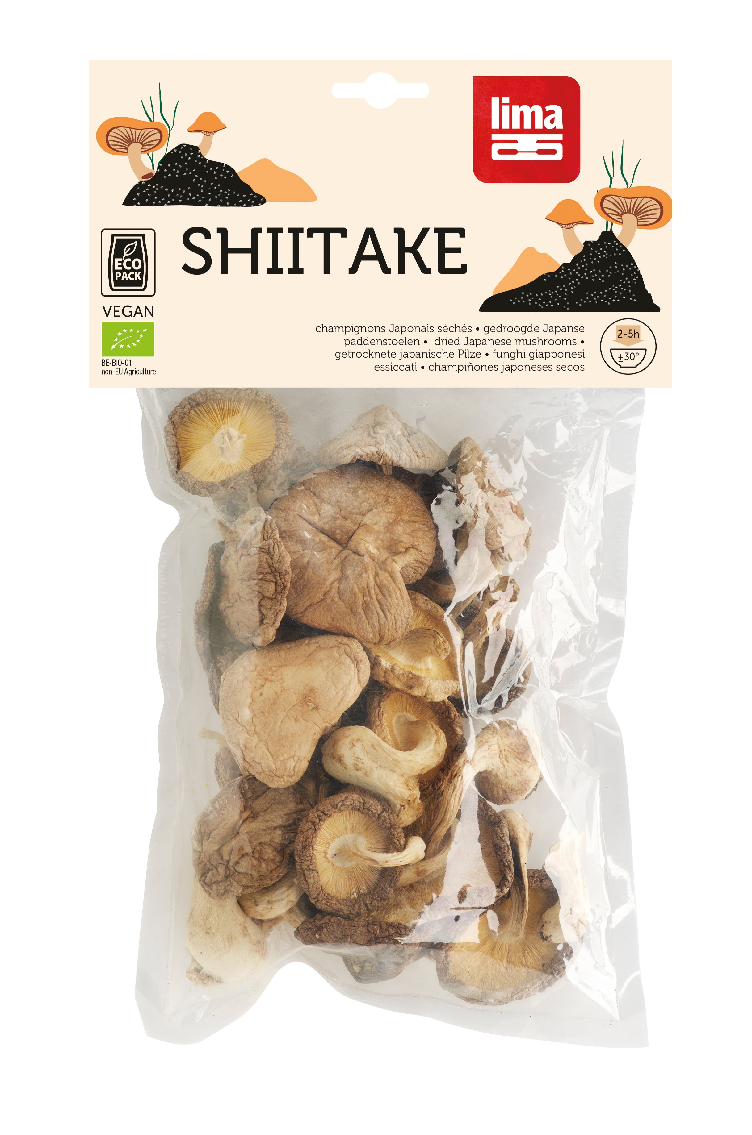 Shiitake  getrocknet 40 g