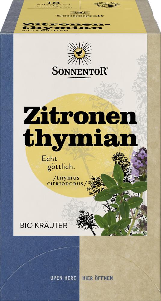 Zitronenthymian Tee Doppelkammerbeutel 18 g