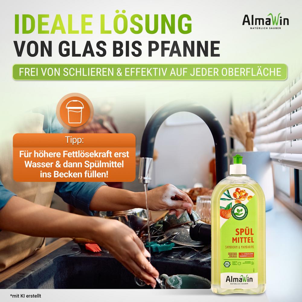 Spülmittel Sanddorn Mandarine 1 l