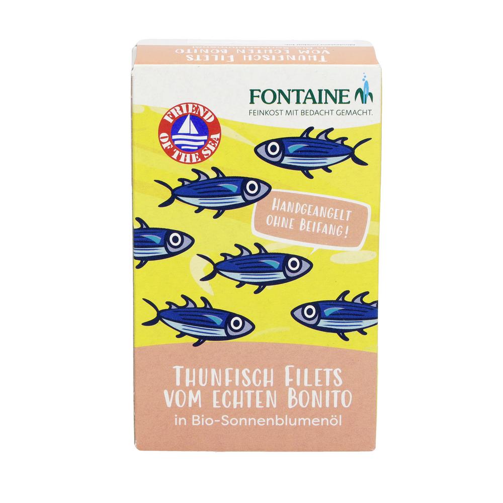 Heller Thunfisch Echter Bonito in Bio-Sonnenblumen 120 g