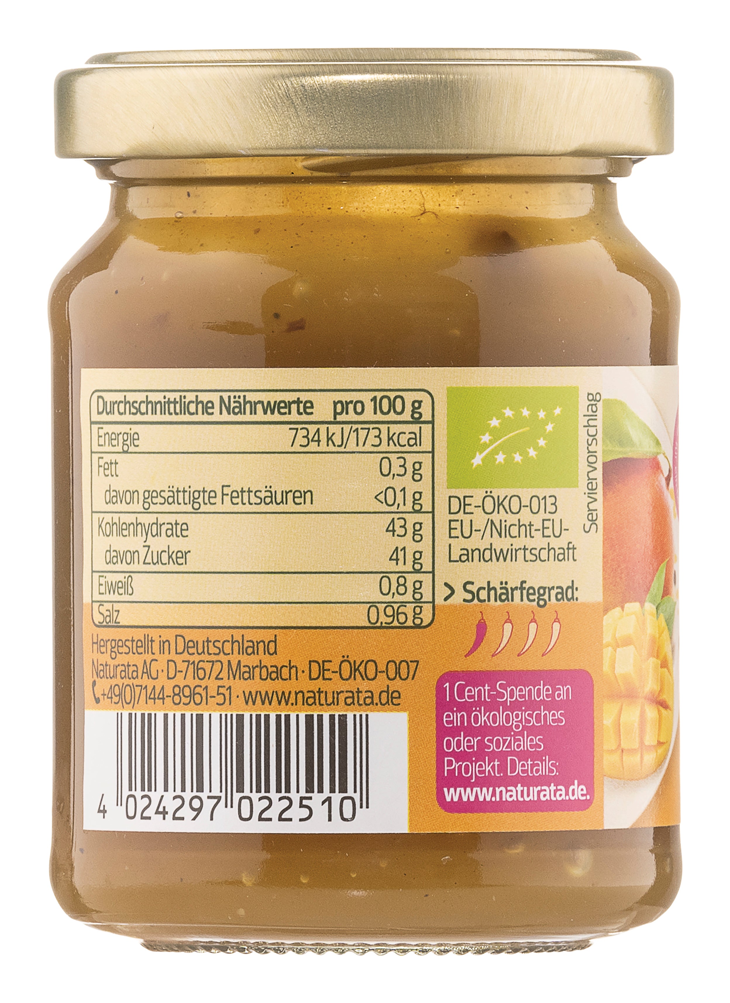Mango Chutney fruchtig-süß 140 g