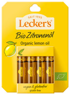 Zitronenöl - 100% naturreines Aroma 4x2 ml
