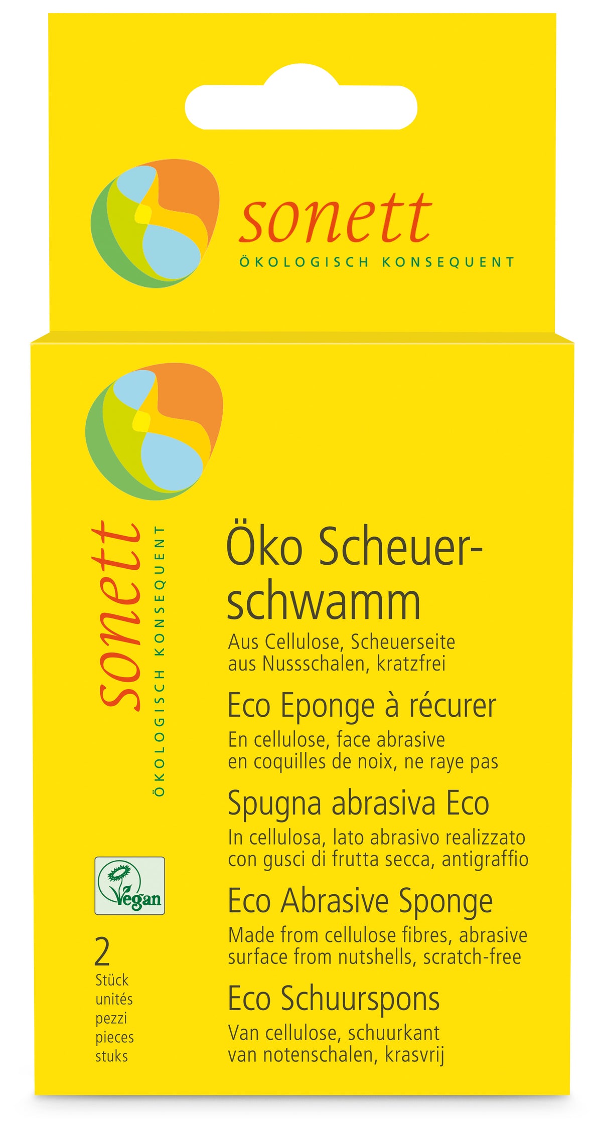 Öko-Scheuerschwamm 2 Stk