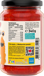 Sugo Kinder Tomatensauce ohne Zuckerzusatz 340 g