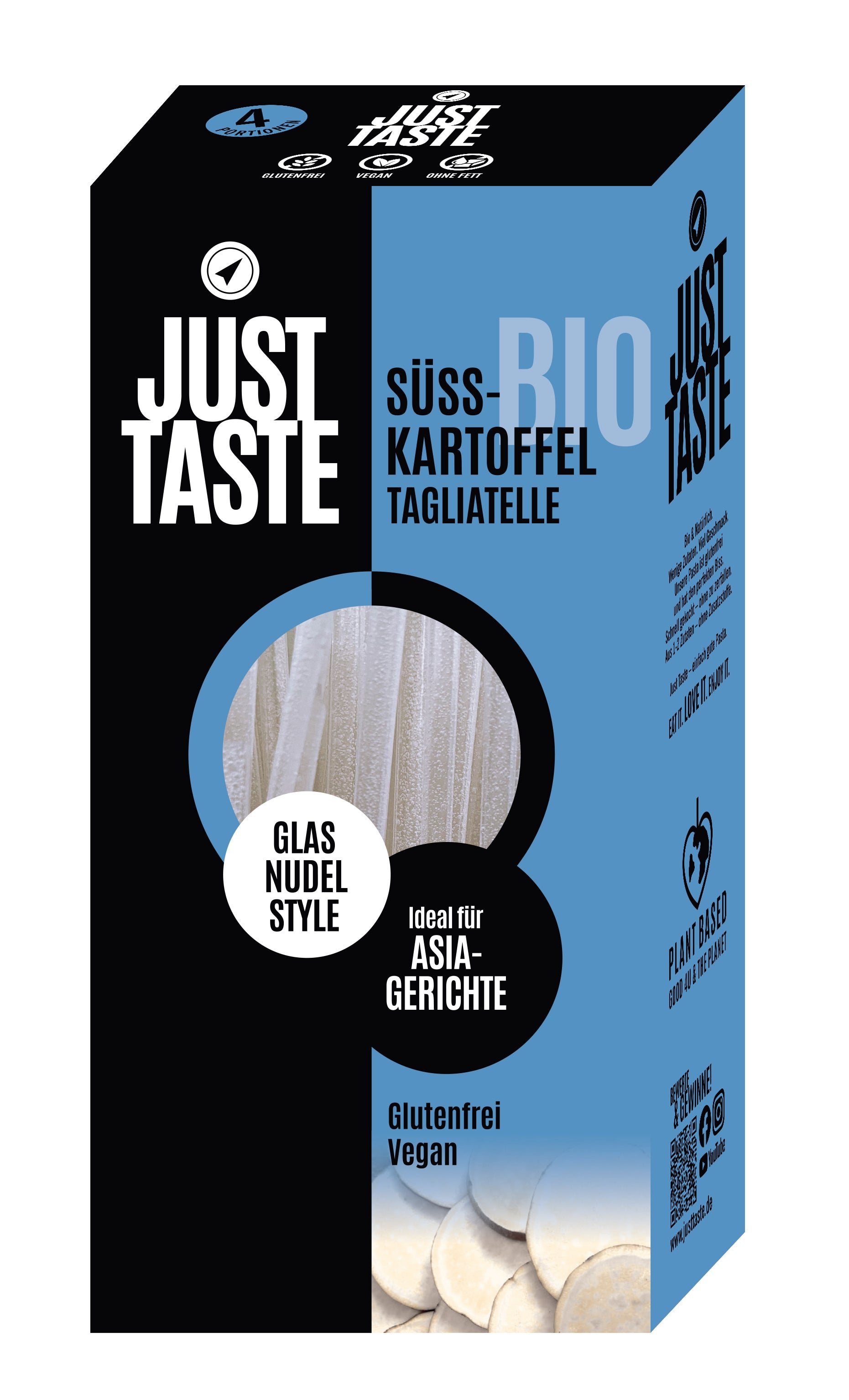 Süßkartoffel Glas-Tagliatelle 250 g