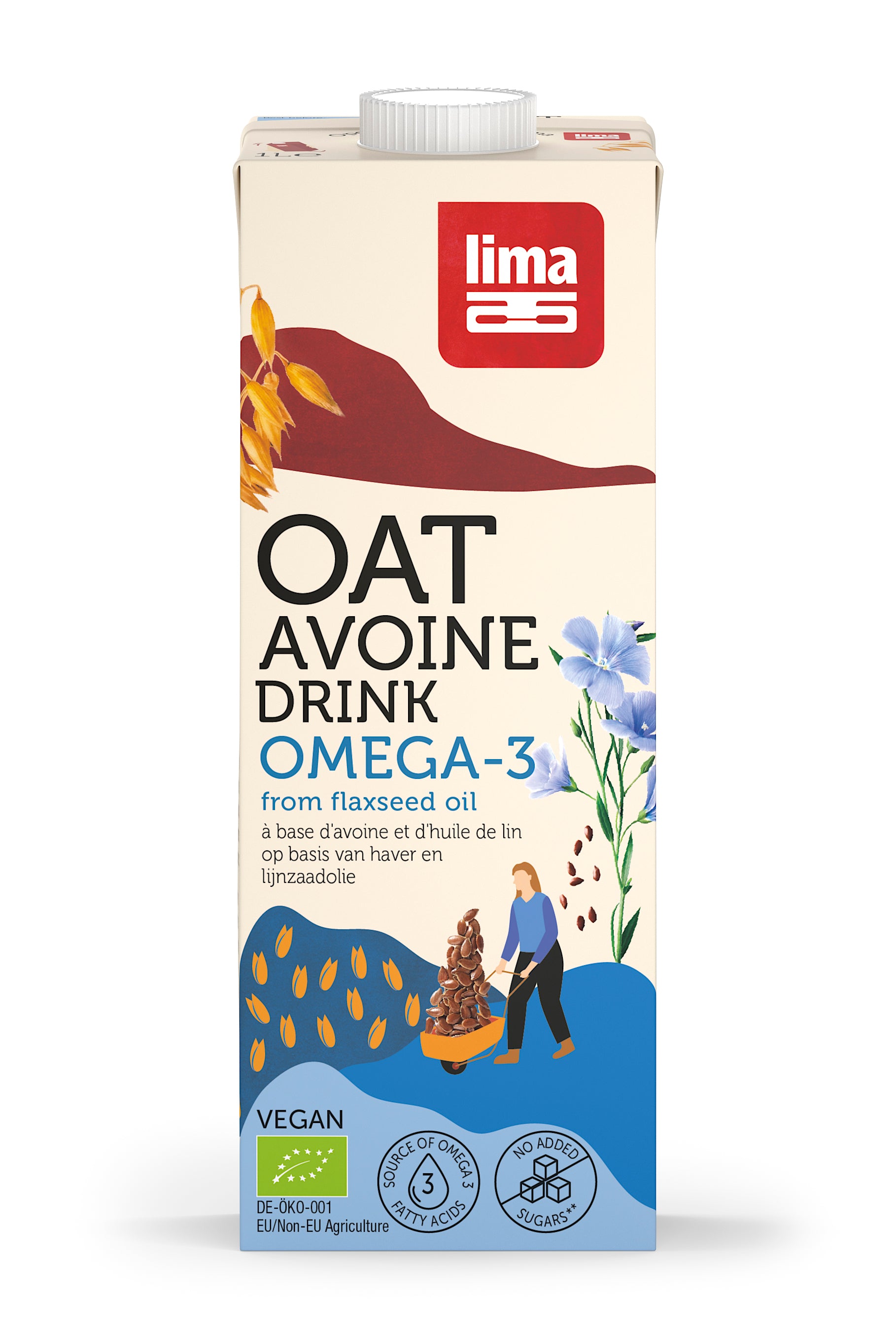 Haferdrink Omega-3 1 l