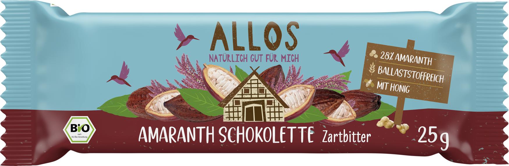 Amaranth Schokolette Zartbitter 25 g
