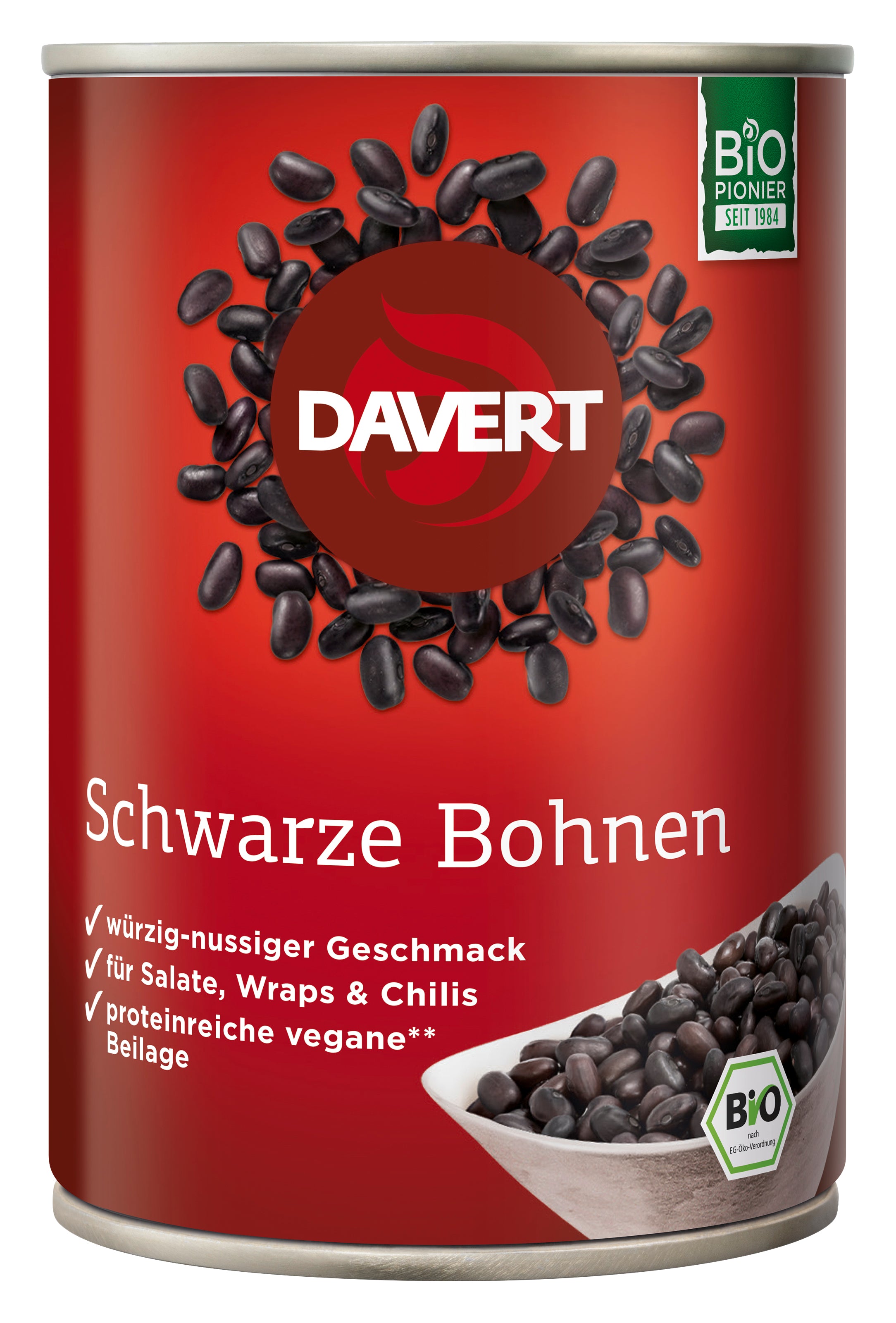 Schwarze Bohnen Konserve 400 g