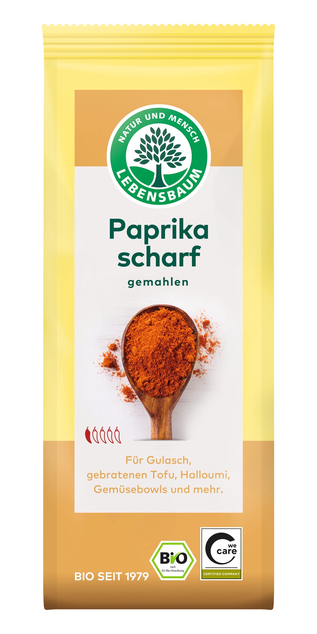 Paprika  scharf 50 g