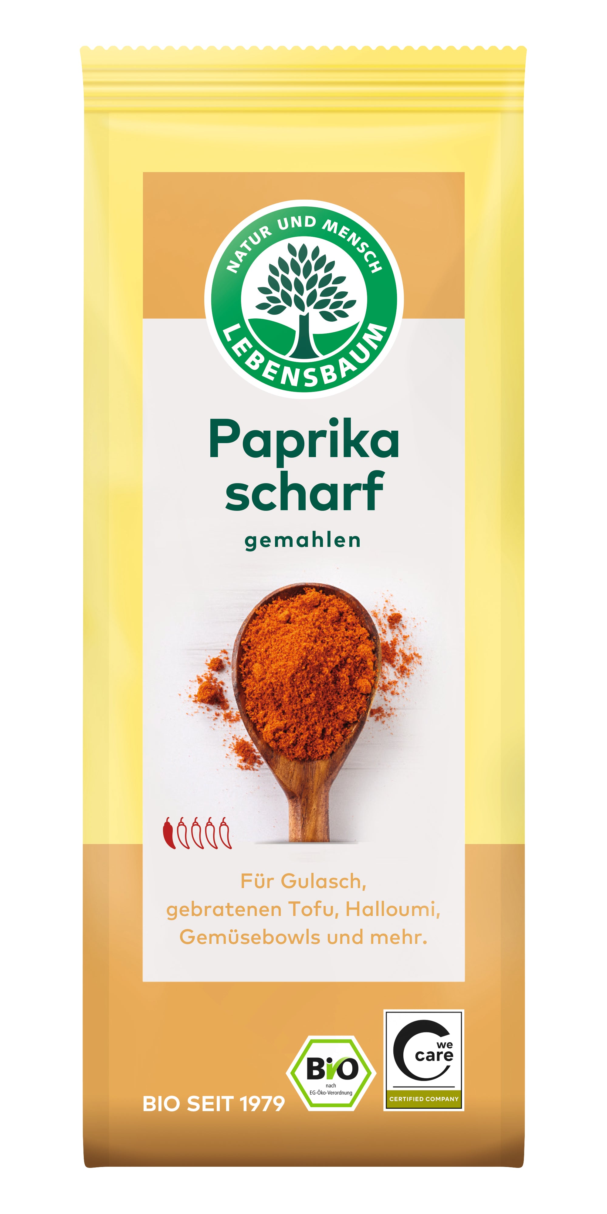 Paprika  scharf 50 g