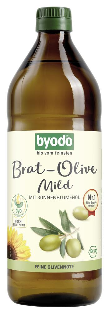 Brat-Olive Mild high oleic Sonnenblumenöl&Olivenöl 750 ml