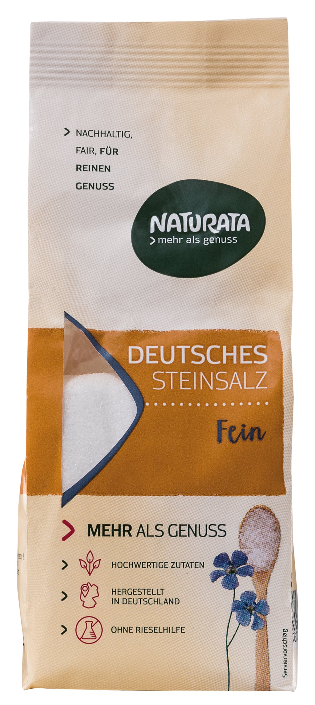 Deutsches Steinsalz fein 500 g