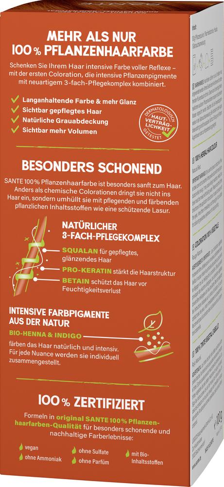 Pflanzenhaarfarbe Pflegekomplex Naturrot 06 100 g