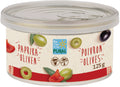 Pflanzlicher Aufstrich Paprika Oliven palmölfrei 125 g