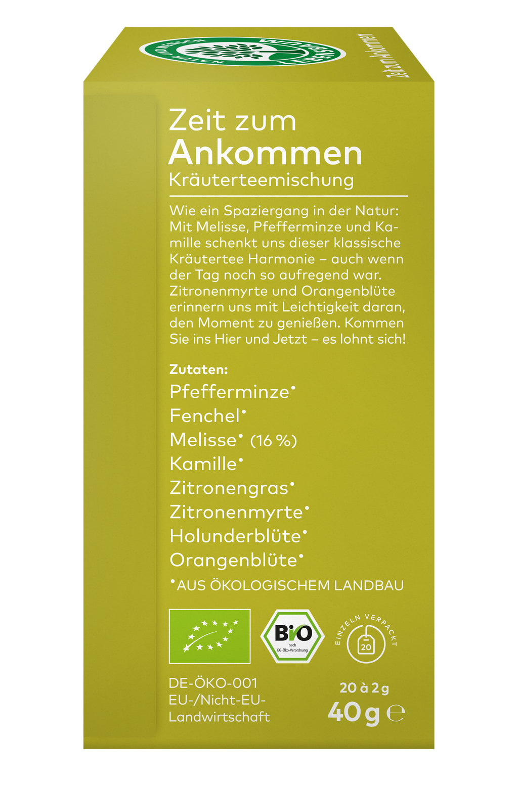 Zeit zum Ankommen Kräutertee 40 g
