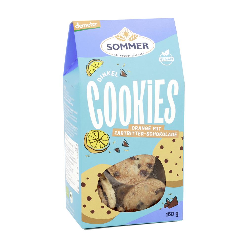 SchokoOrange Dinkel-Cookies demeter 150 g
